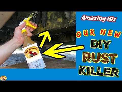 How To Make the BEST Homemade Deep Penetrating RUST KILLER EVER! With AMAZING Results