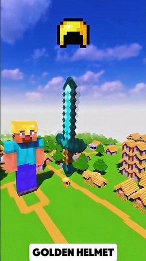 Minecraft But Every Kill Upgrades My Helmet! 🪖🔥