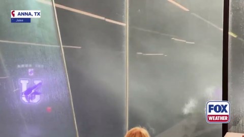 Ferocious storms slam Texas, postponing high school football game