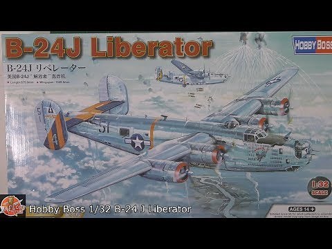Hobby Boss 1/32 B-24J Liberator Review