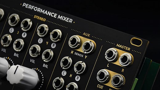 NANO Modules Performance Mixer For Eurorack Modular Synthesizers Hands-On Demo