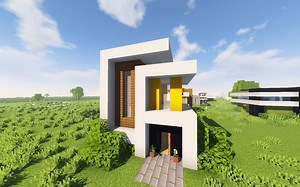 【建筑教程】带你建造一个现代别墅！