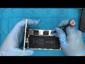 10分 iPhone 6 Plus バッテリー交換修理やり方分解手順