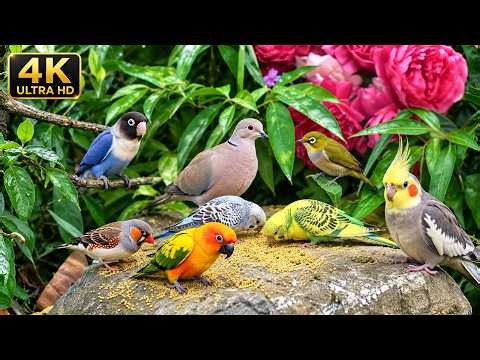 Cat TV for Cats to Watch 😺🐦 Crazy Birds & Funny Bird Moments | Cat Games 4K HDR
