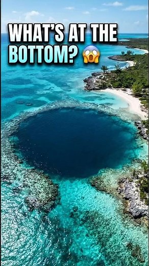 What's Hiding Inside Dean's Blue Hole? 😱 The Ocean's Deepest Mystery #ocean