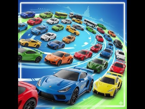 ASMR Racing Cars – Sounds of Speed and Motion