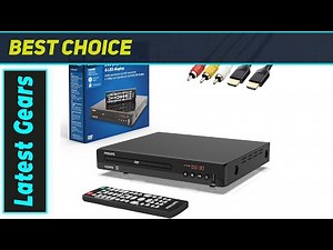 Philips DVD Players for TV – Best 1080P All-Region HD DVD Player with HDMI