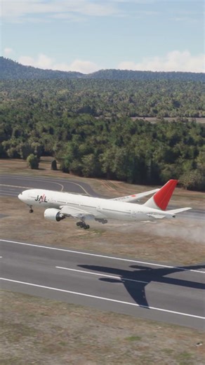 DRAMATIC Japan Airlines 777 Landing in Flagstaff Pulliam!✈️
