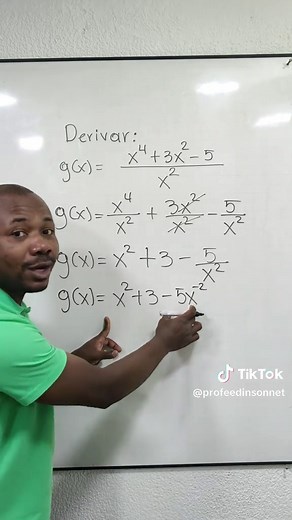 Derivada de una función: Ejemplo y explicación paso a paso