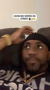 58K views · 11 reactions | Using big words on street 亮藍藍藍藍 | Breon Senior | Facebook