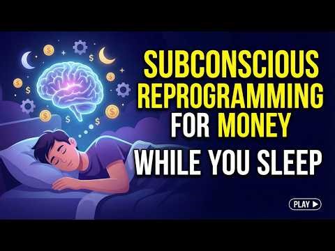 Subconscious Reprogramming for Money While You Sleep | Calm Spoken Affirmations (12 Minutes)
