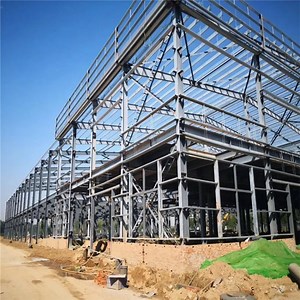 [Hot Item] Structural Steel Fabrication Light Steel Structure Aircraft Hangar