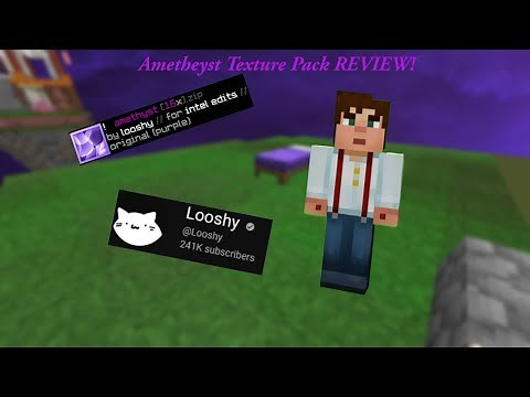 Minecraft AMETHYST Texture Pack (1.8.9 Review)