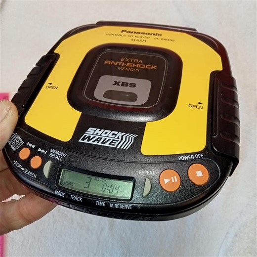Working CD Player Panasonic SL-SW405, CD Player, Shock Wave, Japan, Portable Retro Player, Compact, Anti-passive, Vintage Stylish Player - Etsy