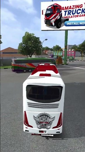 Bus Simulator Indonesia | Cirebon to Jakarta | Short 1 | Evening Departure Driving