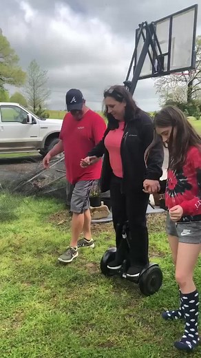 Self note: never step on a hoverboard 😅 #afv #fail #funnyvideos