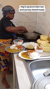 Misye ap joure madanm Li Pou manje | Master Lyrics