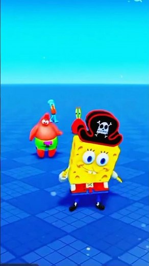 Baillalo gozalo dance 💃 trend with spongeBob square pants characters 😃🙈Roblox #robloxanimation