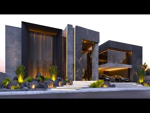 Mercedes-Benz Elegance Paired with a Billionaire Modern Mansion Experience