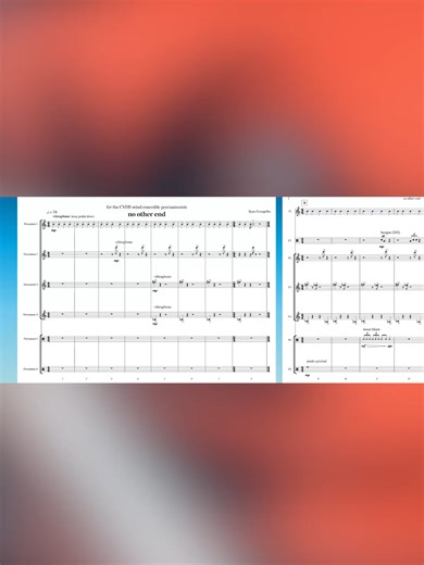 The opening from last year's percussion ensemble,