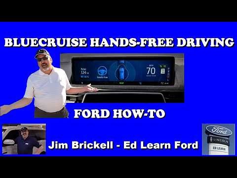BlueCruise Hands-Free Driving Ford How-to