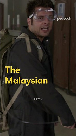 You gotta be quick on your feet to be a psychic detective 🕵️ #Psych #ShawnSpencer #Shorts