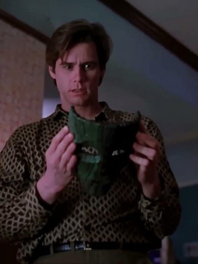 Jim Carrey Going Full Crazy in The Mask! 😂🎭 #movieclip