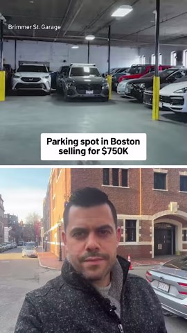 A parking space in Boston is listed for three-quarters of a million dollars. | NBC10 Boston