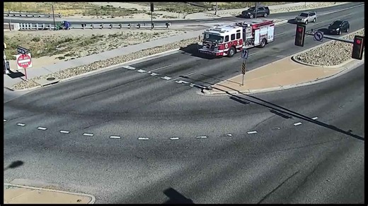 Car Fails to Yield, Crashes Into Aurora Fire Engine on Call