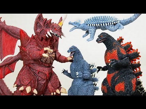 【東宝怪獣コレクション】ゴジラvsデストロイア&初代アンギラス&ビオゴジ徹底レビュー!!【12号13号14号15号16号17号18号】デアゴスティーニ