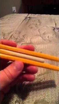 How to make a pencil butterfly knife