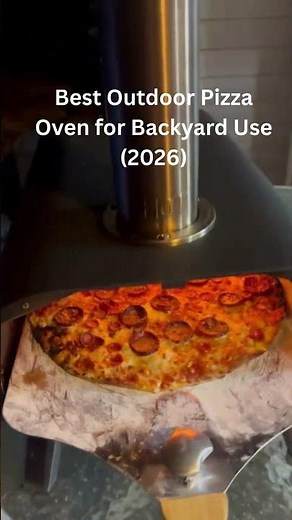 Best Outdoor Pizza Oven for Backyard Use 2026