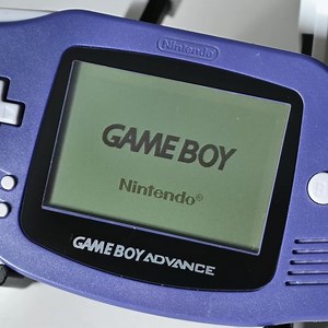 Game Boy Advance (GBA) with Monochrome Screen
