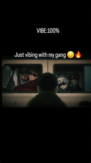 Don’t think about it… just vibe with it.” 🎧✨ #anime #vibes #ganesh #friendshipgoals #friends #like