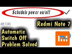 How to Fix Redmi Note 7 Automatically Switch Off Problem Solved 2023