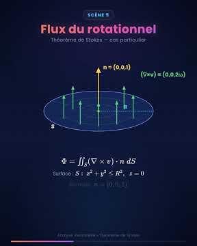 🌀 Vorticity Explained with Stokes #Hydrodynamics #Physics #Math #VectorAnalysis #Cyclone