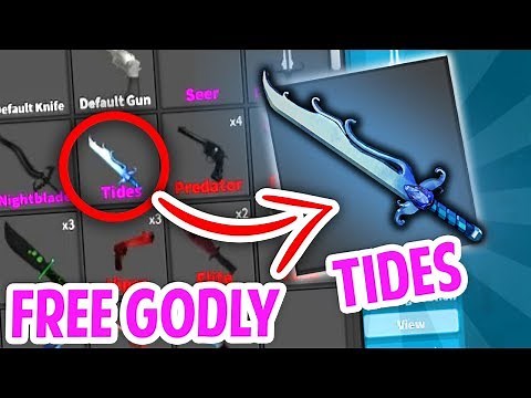 HOW TO GET A FREE GODLY KNIFE!! (Roblox Murder Mystery 2)