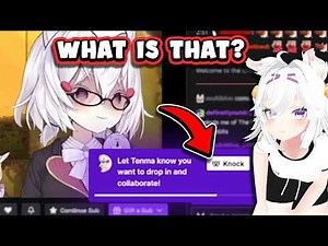 Filian Used Twitch's New "Knock" Feature on Tenma...