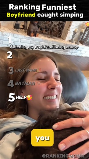 Ranking funniest boyfriend caught simping 😂 #tiktok #funny