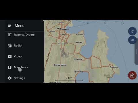 IRIS Android Map Scene