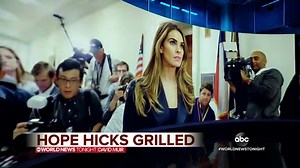 Hope Hicks grilled behind closed doors on Capitol Hill