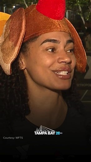 Tampa Bay 28's Keely McCormick hit the streets of Downtown Tampa to capture the festive costumes and community spirit at this year’s Turkey Gobble. | Tampa Bay 28 - WFTS
