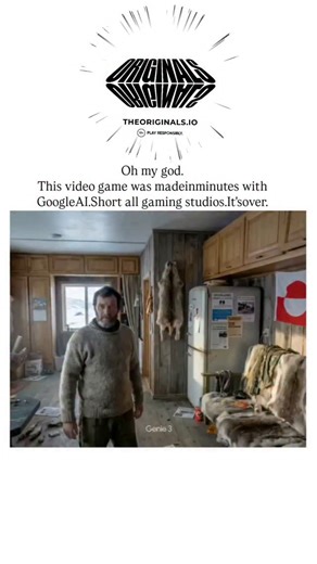 street_decode on Instagram: "The post features a demo video of Google DeepMind's Project Genie, an AI tool that generates interactive 3D worlds from text prompts in minutes, depicting a snowy village scene but resembling cinematic footage rather than playable gameplay. Critics in replies argue the output remixes existing assets, such as GTA V animations, without true originality, yet the author counters by stressing AI's data-scraping capabilities and impending ability to create novel elements, 