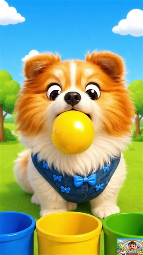 Learn Colors with Luno 🐶 | Catch & Drop Game 🎨