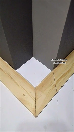 The technique for measuring wood angles results in a perfect fit #woodworking #skills #diy #ideas
