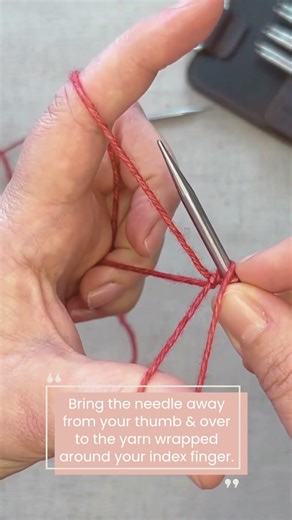 Long Tail Cast On in 60 Seconds