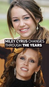 Miley Cyru's changes throught the years... #mileycyrus #beauty #viralvideo | Cultura Colectiva