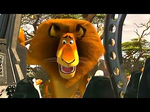 Alex Fala Com O Capitão E Os Pinguins Sobre O Avião | Madagascar 2: A Grande Escapada (2008) DUBLADO