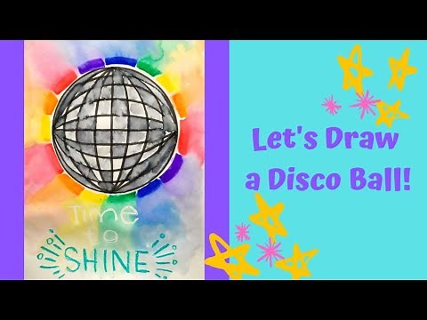 Let's Draw a Disco Ball!
