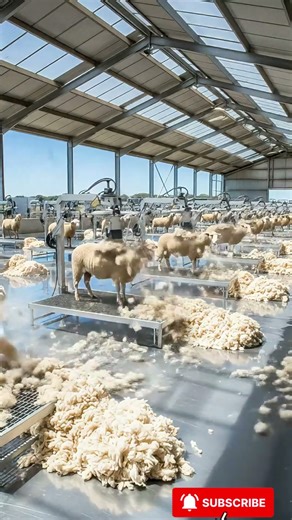 The future of fiber farming: automating the massive wool harvest